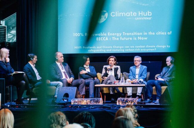 100% Renewable Energy Transition in the cities of EECCA