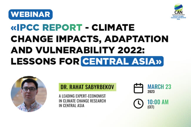 webinar on IPCC
