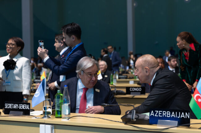 Opening Ceremony of World Leaders Climate Action Summit