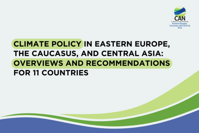 climate policy overview