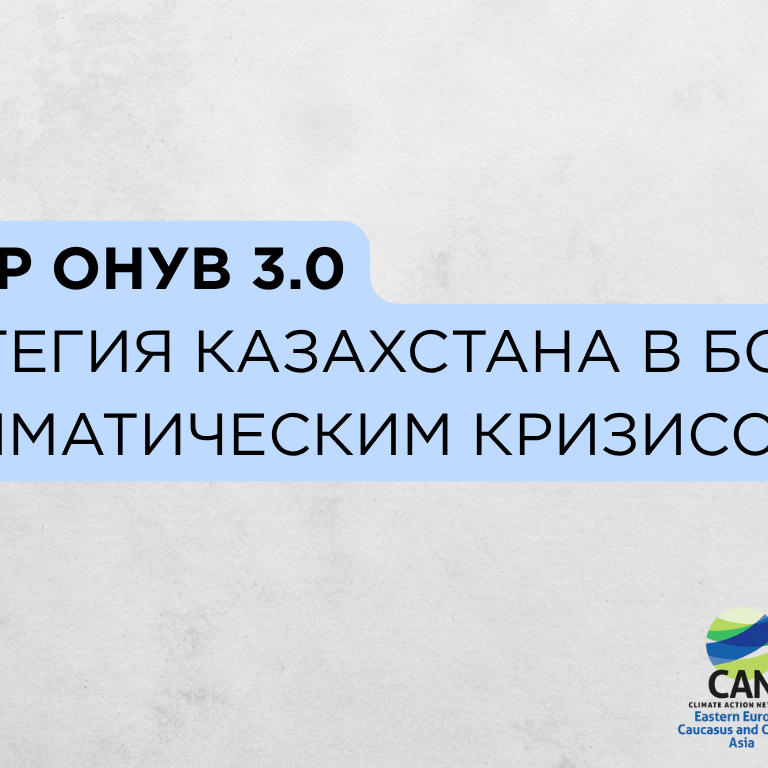 Обновление ОНУВ в регионе ВЕКЦА выводы по отдельным странам Критический взгляд гражданского общества на амбиции, справедливост (2)